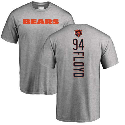 Chicago Bears Men Ash Leonard Floyd Backer NFL Football #94 T Shirt
